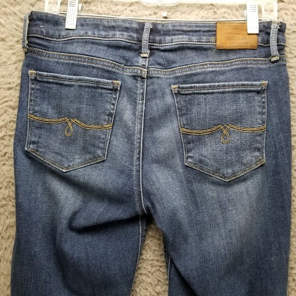 Lucky Brand Jeans Womens 29 Blue Lolita Skinny Stretch Denim - Picture 11 of 16